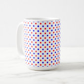 Saksische kleuren koffiemok (Voorkant links)