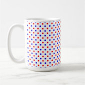 Saksische kleuren koffiemok (Links)