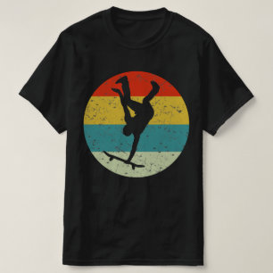 SAKTEBOARD retro  silhouette 70s T-shirt