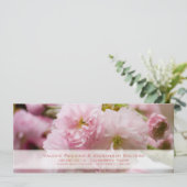 Sakura • Aankondiging van de bewaar de datum (Staand voorkant)