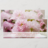 Sakura • Aankondiging van de bewaar de datum (Voorkant / Achterkant)