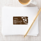 Sakura adreslabel etiket (Insitu)