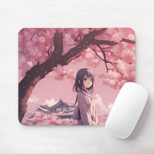 sakura anime girl muismat (Met muis)