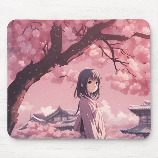 sakura anime girl muismat (Voorkant)