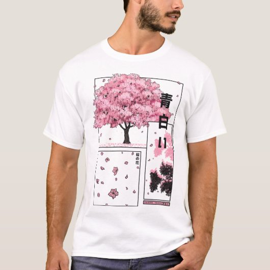 Sakura Anime T-shirt (Voorkant)