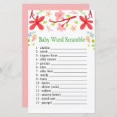 Sakura Baby word scramble game (Voorkant / Achterkant)