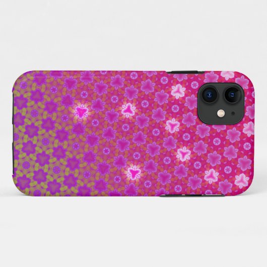 Sakura Batik Case-Mate iPhone Case (Achterkant (horizontaal))