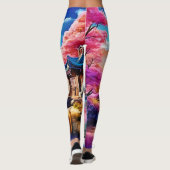 Sakura Berg: Lente Scene Leggings (Achterkant)