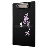 Sakura Bloeit onder een Volle Maan Klembord (Links)