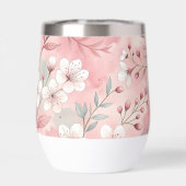 Sakura Bloem Patroon Roze (Achterkant)