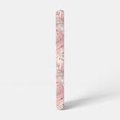 Sakura Bloem Patroon Roze Samsung Galaxy Hoesje (Linkerkant)