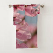 Sakura Bloem, Roze Japans Fotografie Bad Handdoek (Insitu)