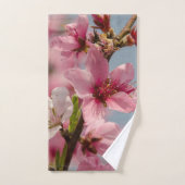 Sakura Bloem, Roze Japans Fotografie Bad Handdoek (Handdoek)