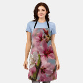 Sakura bloem, roze Japanse bloem Schort (Gedragen)