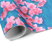 Sakura bloem Wrapping Papier (Rol Hoek)