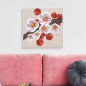 Sakura Bloesem Bloesem Canvas Afdruk (Insitu (Woonkamer))