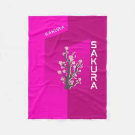 : Sakura Bloesem Droomdeken - Zachte Roze Kers Fleece Deken