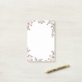 Sakura Bloesems en Waaiers Post-it® Notes (Op bureau)