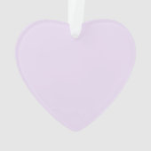 Sakura Bloesemtak Hart Acrylaat Ornament (achterkant)