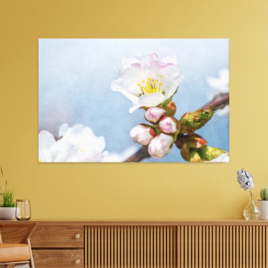 Sakura Blossom Canvas Afdruk (Insitu (Woonkamer))