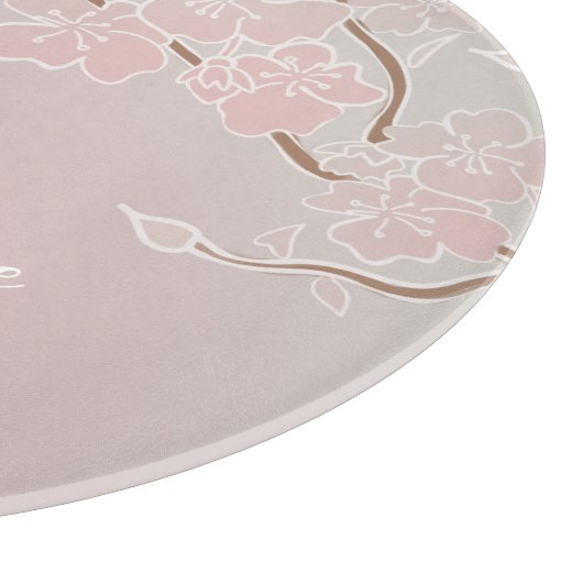 Sakura Blossom Custom Ingesteld Jaar Snijplank (Hoek)