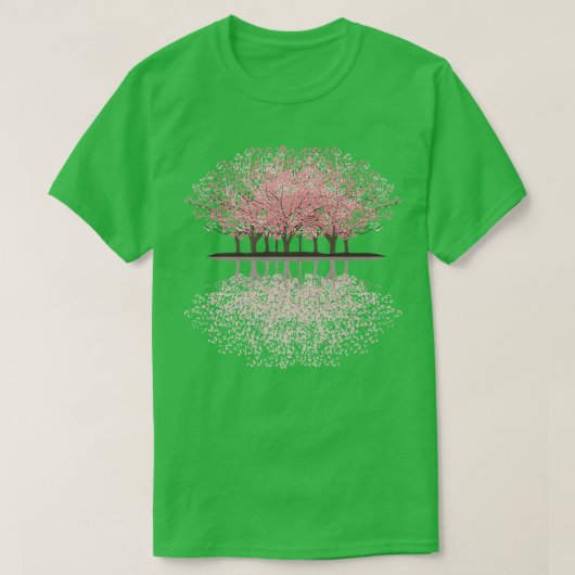Sakura Blossom Flower Forest T-shirt (Design voorkant)