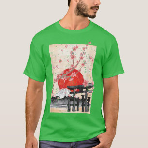 Sakura Blossom Japanse kweekroze strijker T-shirt