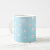 Sakura Blossom Japanse lentekort Koffiemok (Voorkant links)