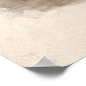 Sakura Blossom Landscape Zen hieroglyph Poster (Hoek)