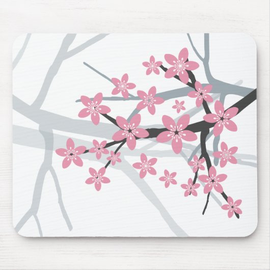 Sakura Blossom Mousepad Muismat (Voorkant)