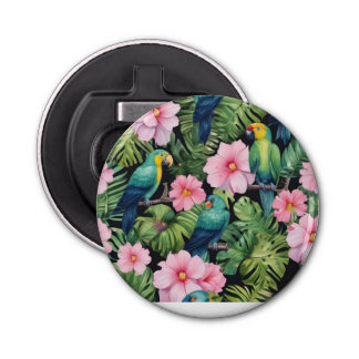 Sakura Blossom Patroon spelen Button Flesopener