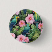 Sakura Blossom Patroon spelen Ronde Button 3,2 Cm (Voorkant)