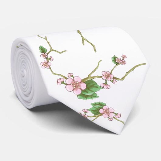 Sakura Blossom Stropdas (Opgerold)