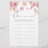 Sakura blossom Waar waren we vrijgezellenfeest? (Voorkant)