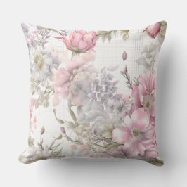 Sakura Blush Serenade Botanical Kussen