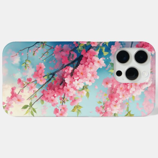 Sakura Blush van de lente Case-Mate iPhone Case (Achterkant (horizontaal))