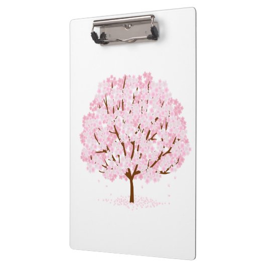 Sakura boom in volle bloei – Elegant Spring Design Klembord (Links)