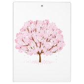 Sakura boom in volle bloei – Elegant Spring Design Klembord (Achterkant)