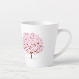 Sakura boom in volle bloei – Elegant Spring Design Latte Mok