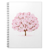 Sakura boom in volle bloei – Elegant Spring Design Notitieboek (Voorkant)