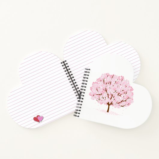 Sakura boom in volle bloei – Elegant Spring Design Notitieboek (Binnen)