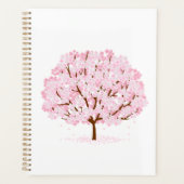 Sakura boom in volle bloei – Elegant Spring Design Planner (Voorkant)