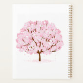 Sakura boom in volle bloei – Elegant Spring Design Planner (Achterkant)