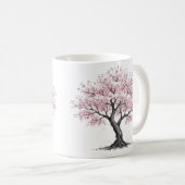 Sakura-boom mok (Voorkant rechts)