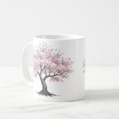 Sakura-boom mok (Voorkant links)