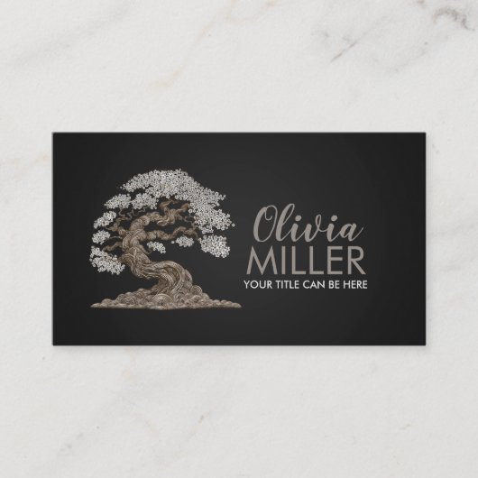 Sakura Boom - Parelbloesem Visitekaartje (Voorkant)