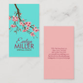 Sakura Branch - cherry blossom Visitekaartje (Voorkant / Achterkant)