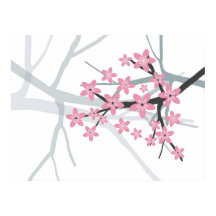 Sakura Branch Original Canvas afdrukken