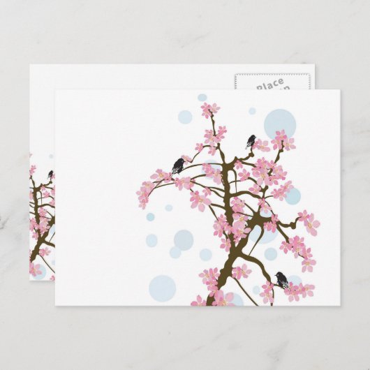 Sakura Briefkaart (Voorkant / Achterkant)