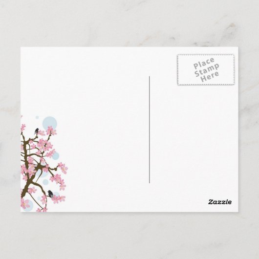 Sakura Briefkaart (Achterkant)